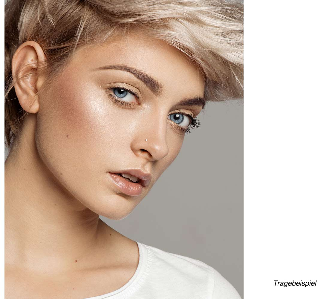 18 carat gold online nose stud